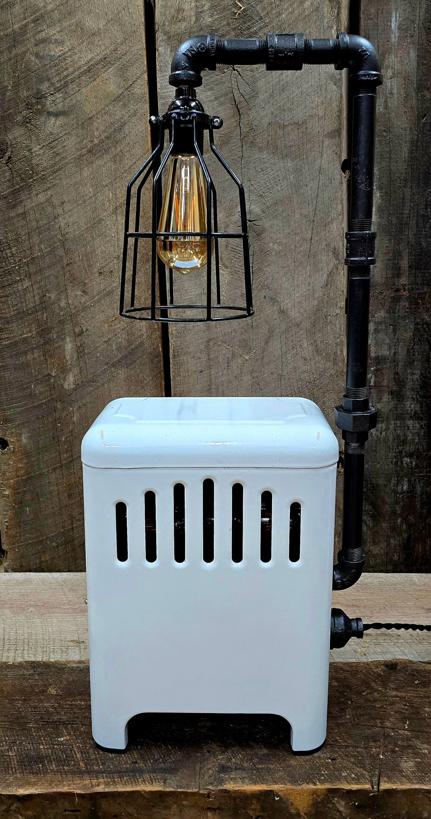 Vintage Small Gas Heater Lamp #011