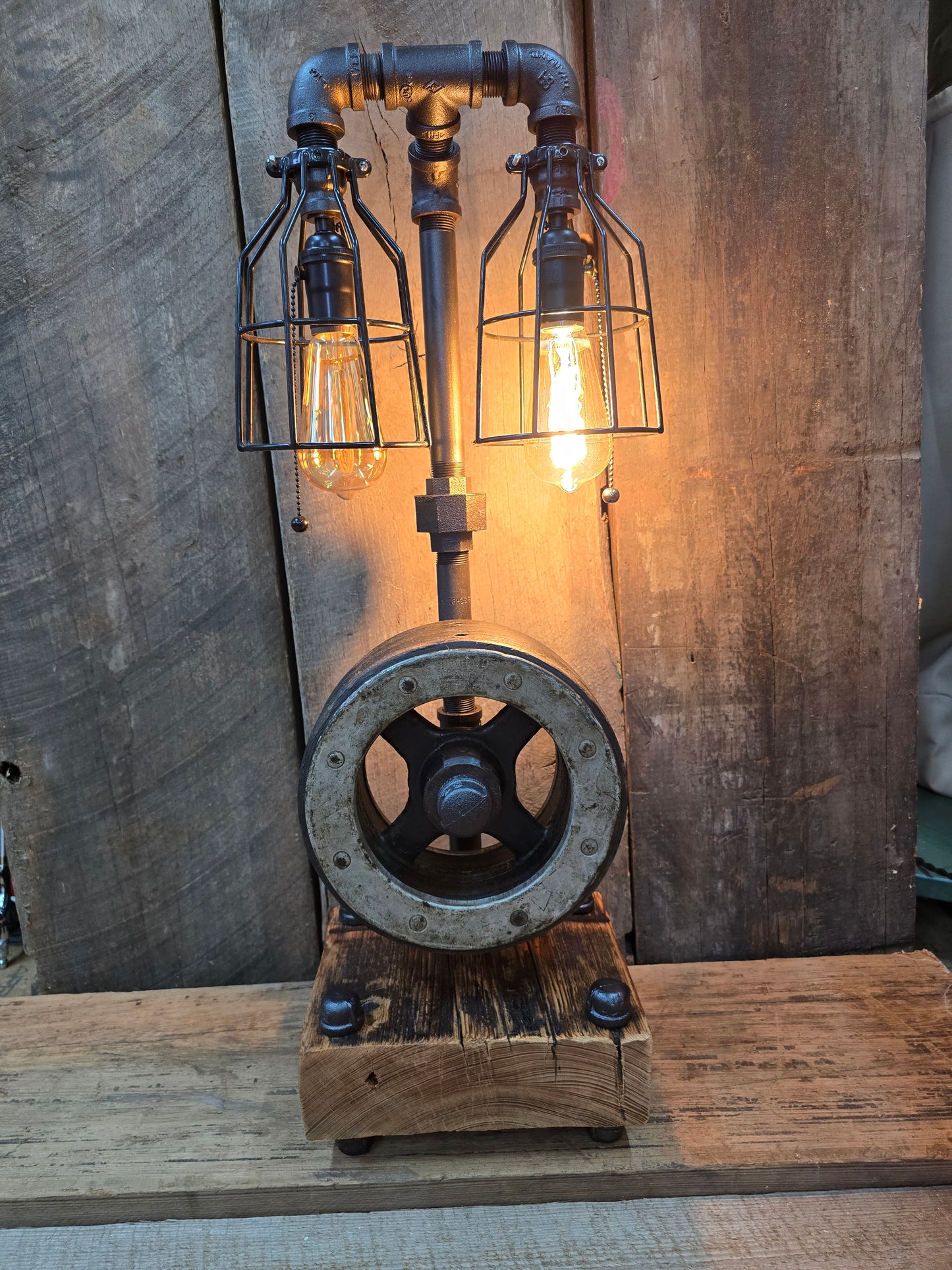 Flat Pulley Lamp #021