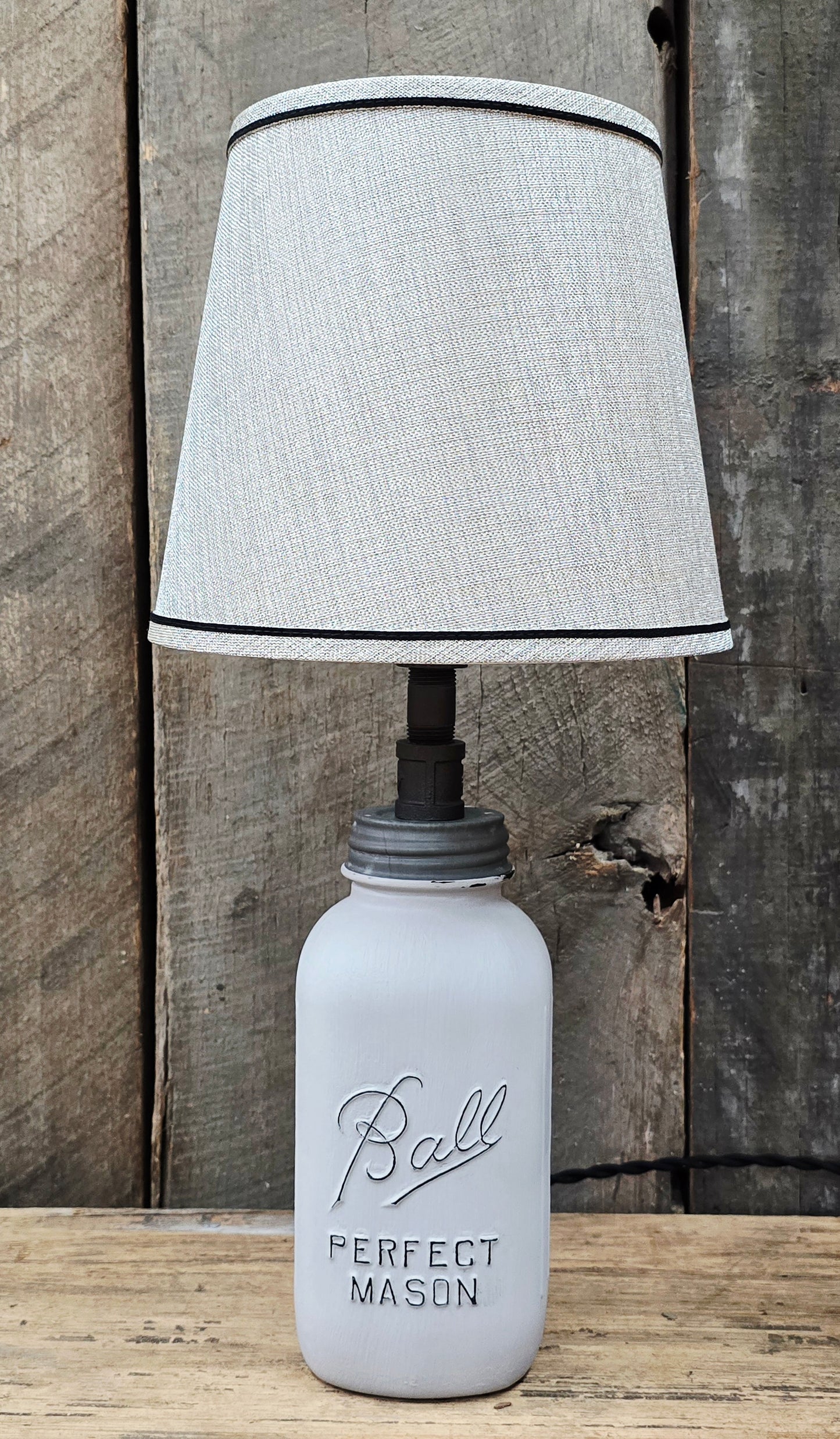 Ball Jar Lamp #018
