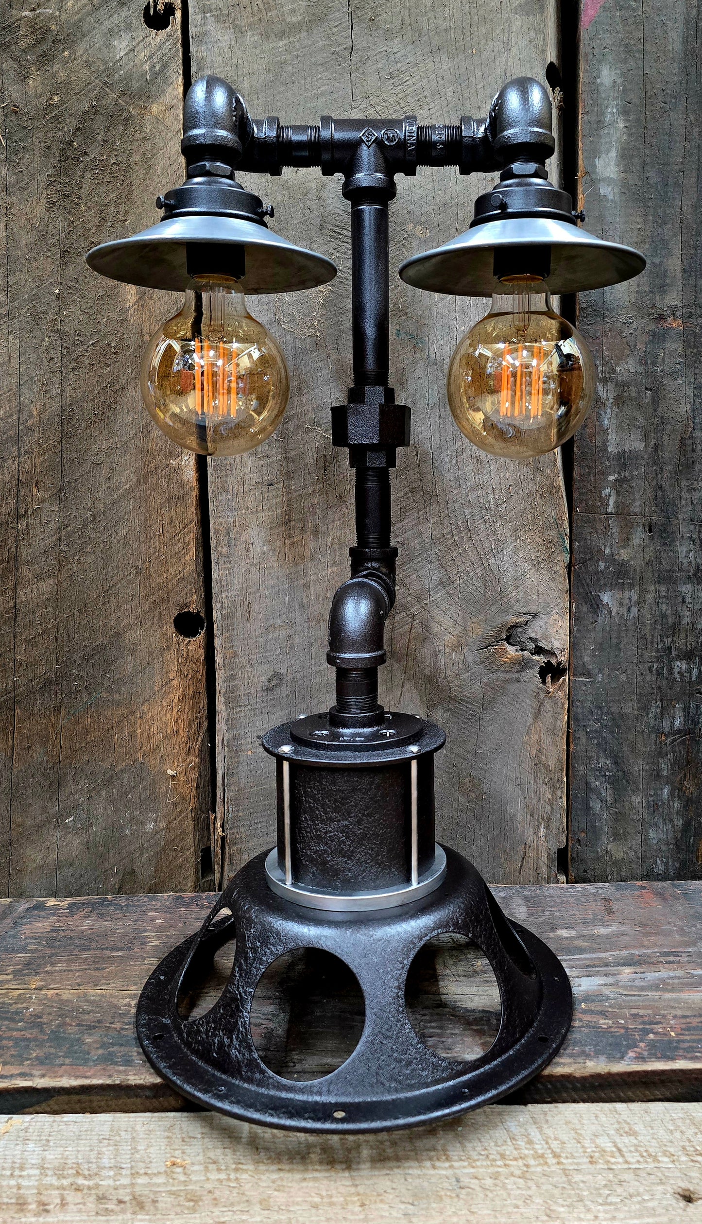 Speaker Steampunk Lamp #030