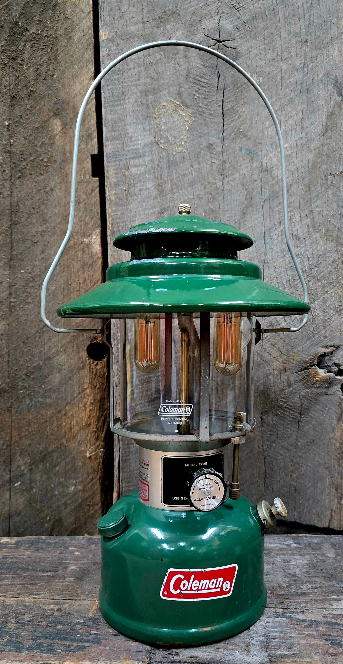 Coleman 2 Mantle Lantern Lamp #039