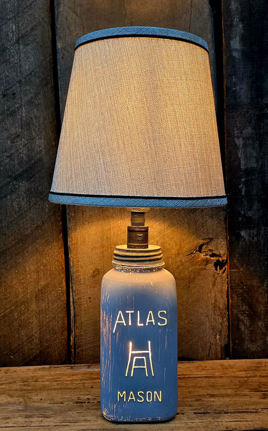 Atlas Jar Lamp #019