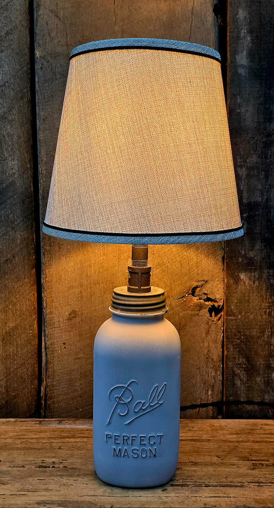 Ball Jar Lamp #018